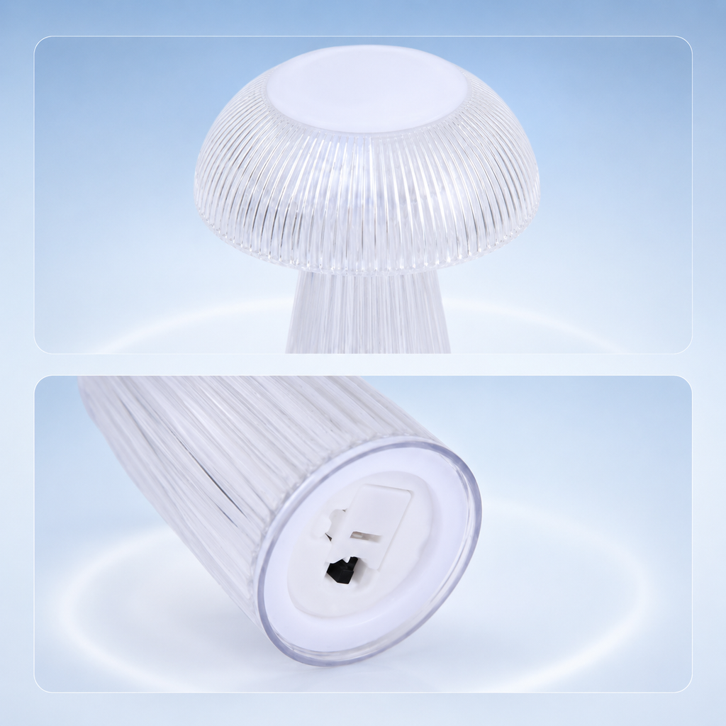 Mushroom Atmosphere Electronic Jellyfish Table Lamp