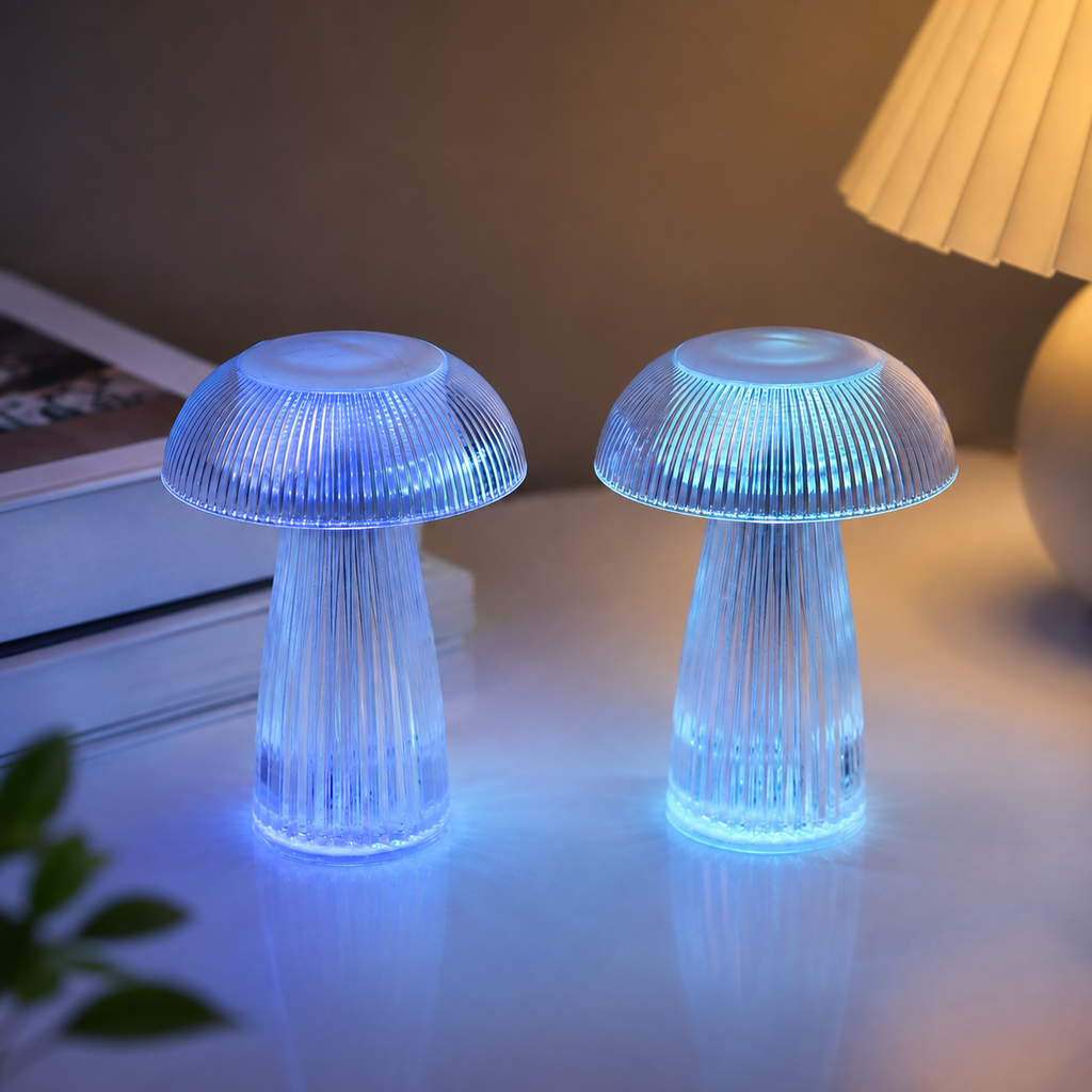 Mushroom Atmosphere Electronic Jellyfish Table Lamp