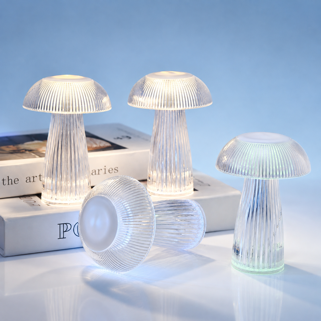 Mushroom Atmosphere Electronic Jellyfish Table Lamp
